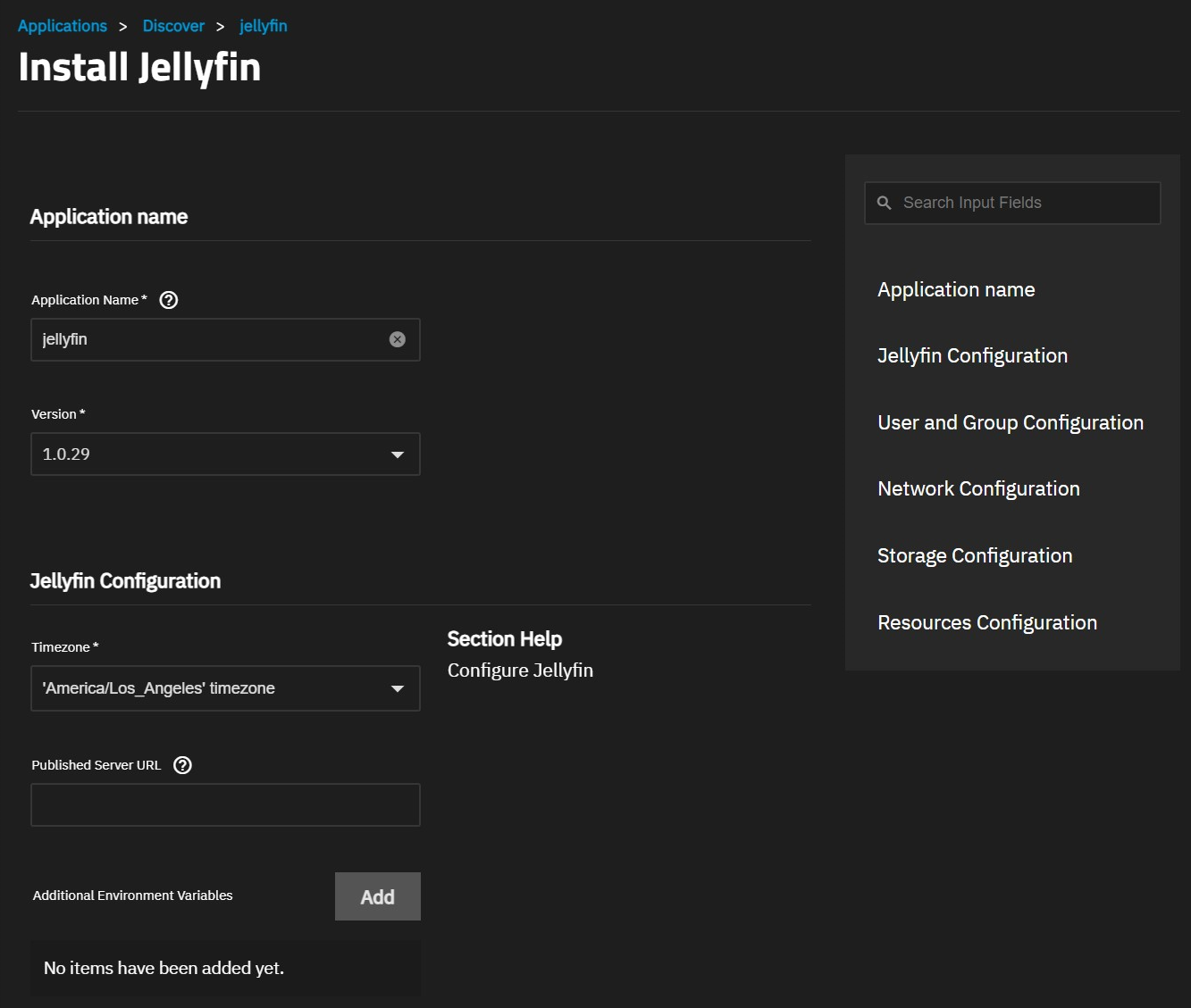 Install Jellyfin Screen